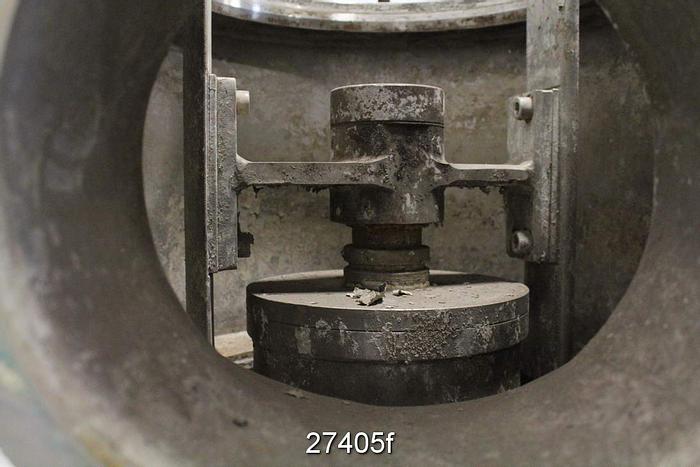 Used Bird Escher Wyss 3 Axiguard Pressure Screen, Maximum Pressure 60 Psi, Maximum Speed 1200 Rpm #27405