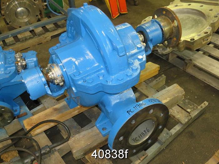 Used Allis Chalmers 6x8 Split Case Pump, SS Casing, 9.25" SS Impeller #40838