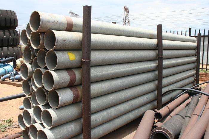 Used NEW 200MM GALVANIZED VICTAULIC PIPES