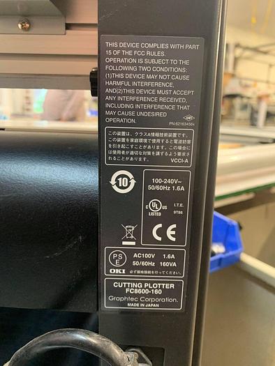 Used 2016 Graphtec FC8600-160