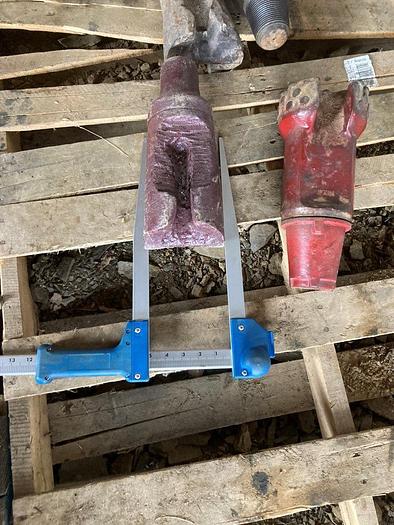 Used 5" O.D. x approx. 8-1/2" L. Cable Tool Drilling Chisel Bit