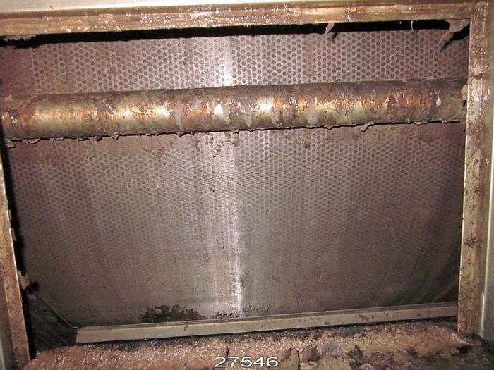 Used Celleco Hedemora 2575 Celleco Hedemora Cylinder Thickener, Polyester Shrink- Fit Cylinder Cover, Approximately 7' Diameter X 24' Long. #27546