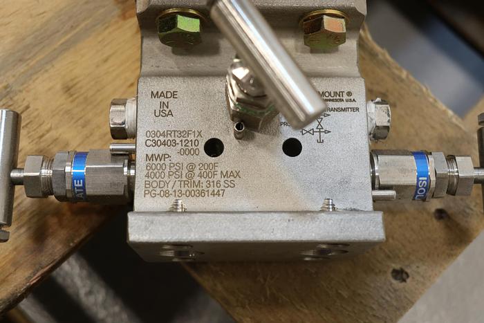 Used Rosemount 3051CD2A02A1AH2S6B1E5 Pressure Transmitter #44217