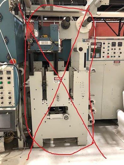 Used 15" NARROW WEB PRESS 6 COLOR GRAVURE AND FLEXO