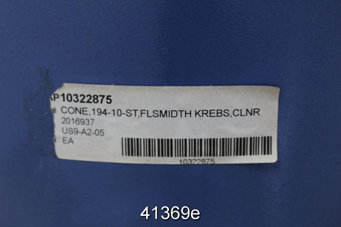 Used Krebs P15 Upper Cone, Krebs Part No. 194-10-ST #41369
