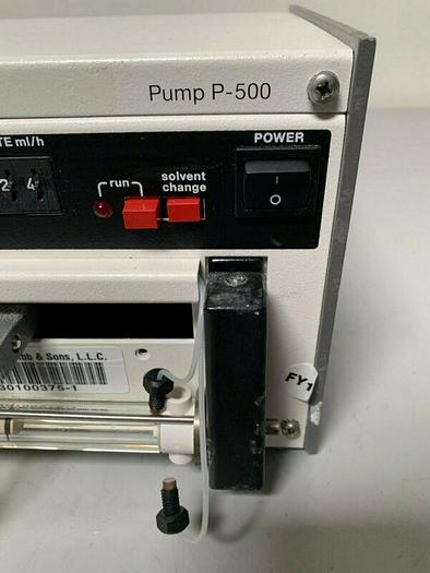 Used Pharmacia Biotech Fine Chemicals P-500 Pump