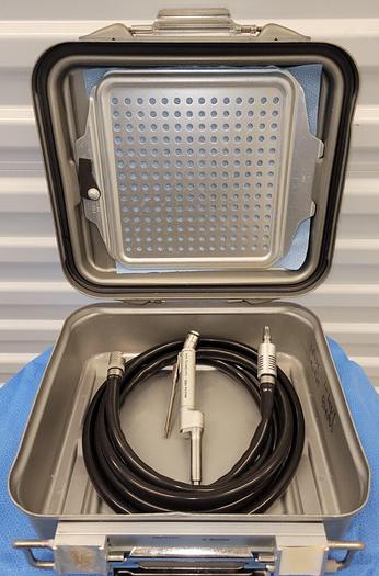 Used Hall 5053-12 Micro 100 Oscillating Saw w/5052-10 Hose & Autoclavable Case