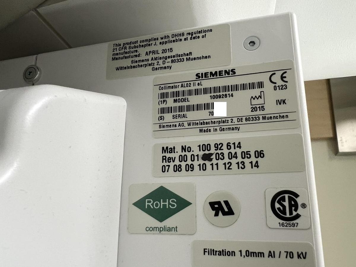 Used Siemens AXIOM Luminos dRF
