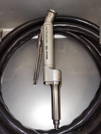 Used Hall 5053-12 Micro 100 Oscillating Saw w/5052-10 Hose & Autoclavable Case