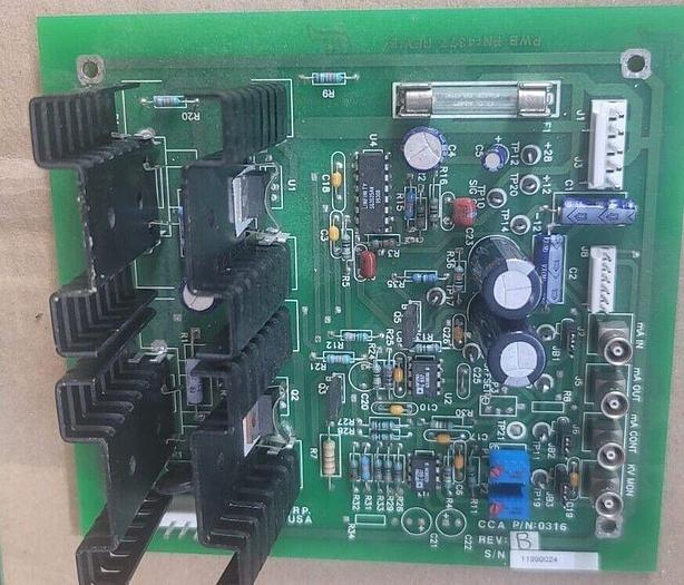 Used GE LUNAR DPX 0316 (REV. B) MAX BOARD