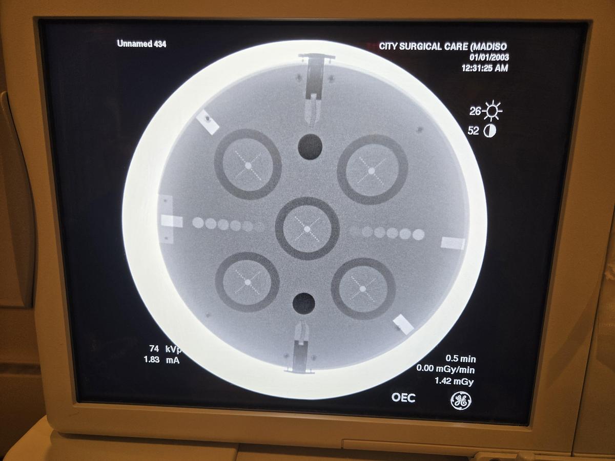 Used GE OEC 9900 ELITE Vas 15 C-ARM SYSTEM (12" II)