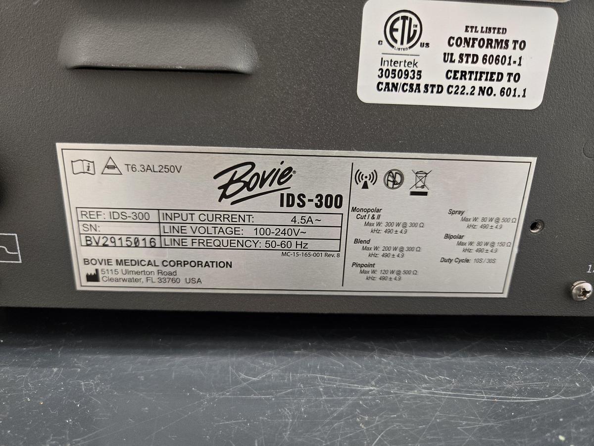 Used Bovie IDS-300 ESU