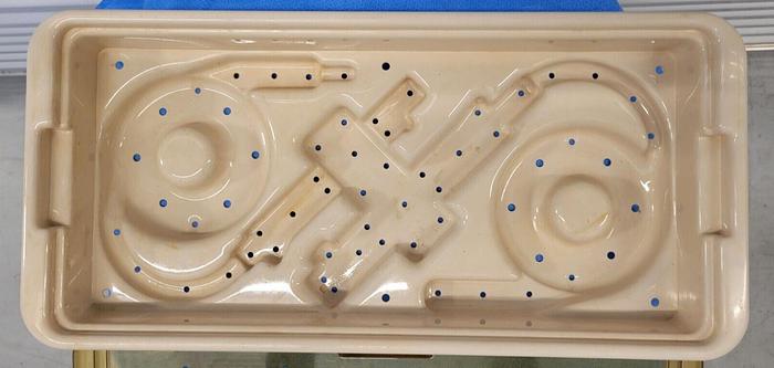 Used SMITH & NEPHEW DYONICS 4323 SHAVER STERLIZATION / STORAGE TRAY