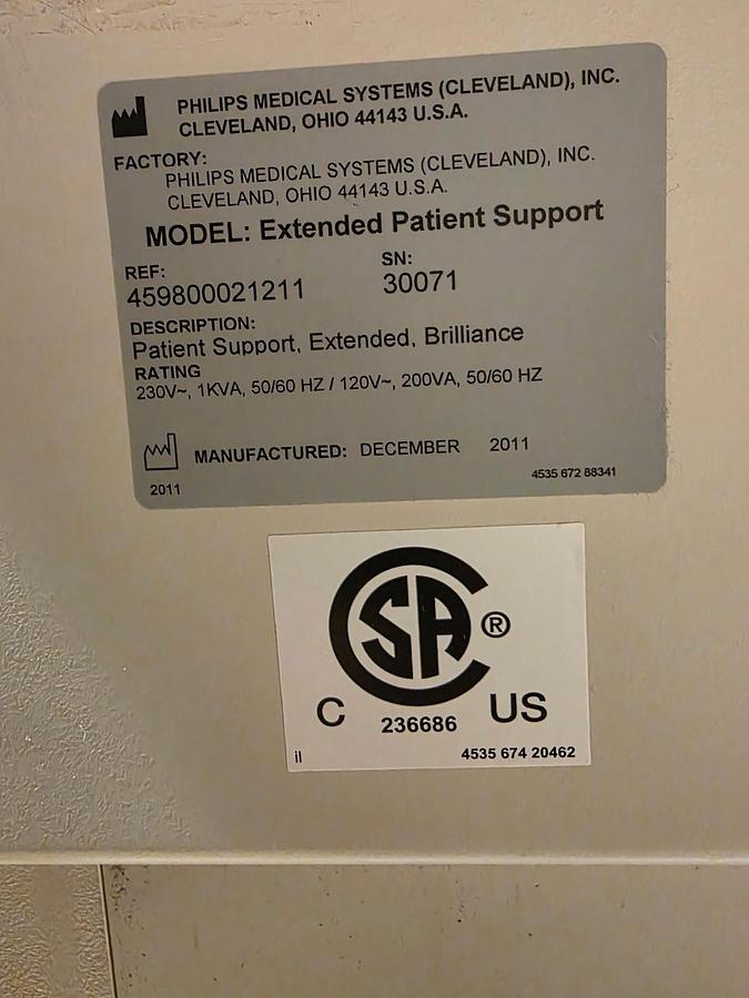 Used Philips INGENUITY 128-slice CT Scanner System