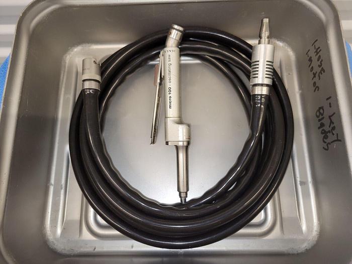 Used Hall 5053-12 Micro 100 Oscillating Saw w/5052-10 Hose & Autoclavable Case