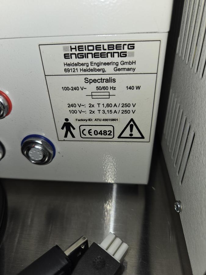Used HEIDELBERG Spectralis HRA + OCT