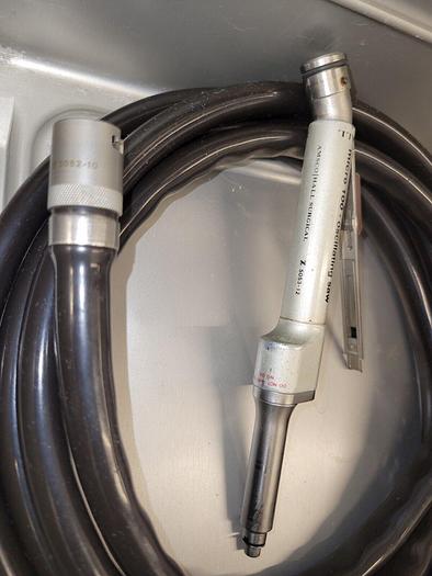 Used Hall 5053-12 Micro 100 Oscillating Saw w/5052-10 Hose & Autoclavable Case