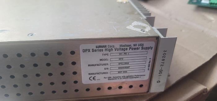 Used GE LUNAR DPX SPELLMAN 0312 High Voltage (Positive) Power Supply