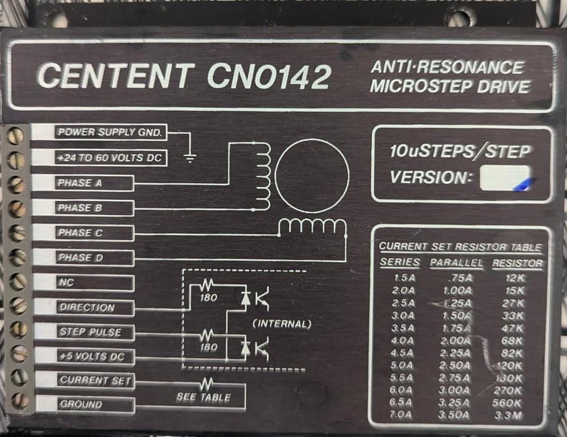 Used GE Lunar LNR5801 CENTENT CN0142 Anti-Resonance Microstep Drive