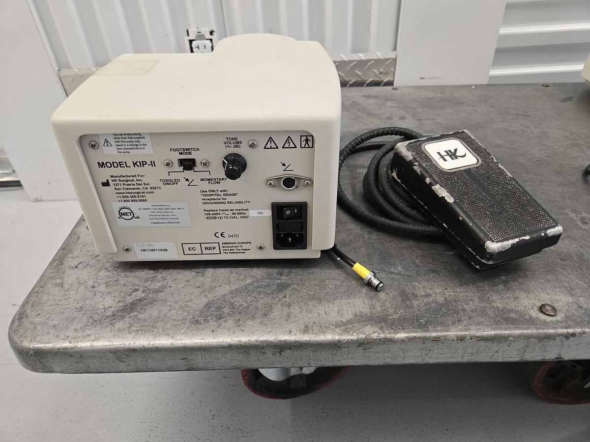 Used HK Surgical KIP-II Klein Infiltration Pump