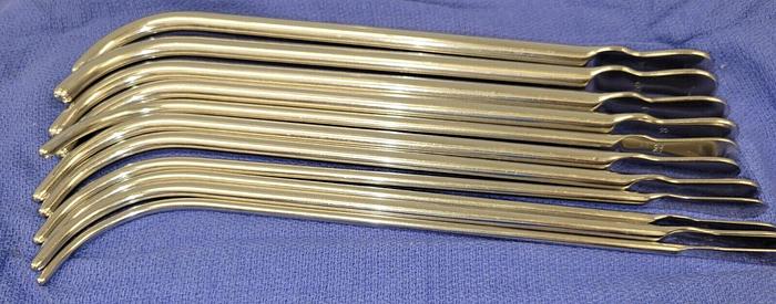 Used WECK Van Buren Urethral Dilators (Tip Sizes 14-34)