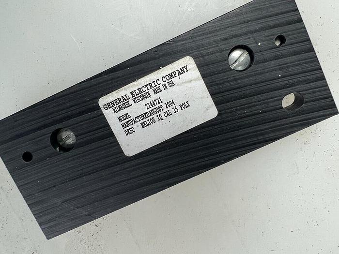 Used GE 2144721 Helios IQ CAL 35 Poly Phantom