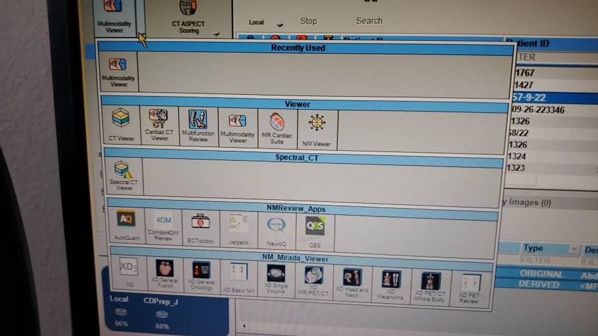Used Philips IntelliSpace Portal V15 Multi-Modality Workstation