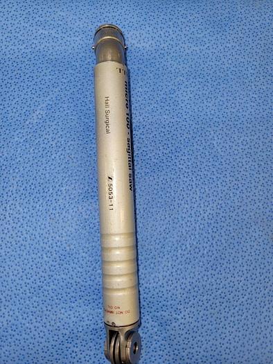 Used HALL Surgical 5053-11 Micro 100 Sagittal Saw w/5052-10 Hose & Hex Wrench