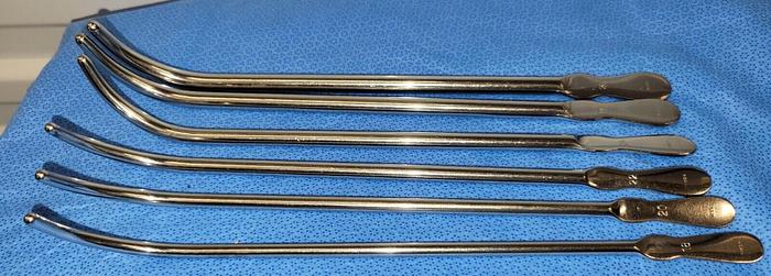 Used WECK Van Buren Urethral Dilators (Tip Sizes 18-28)