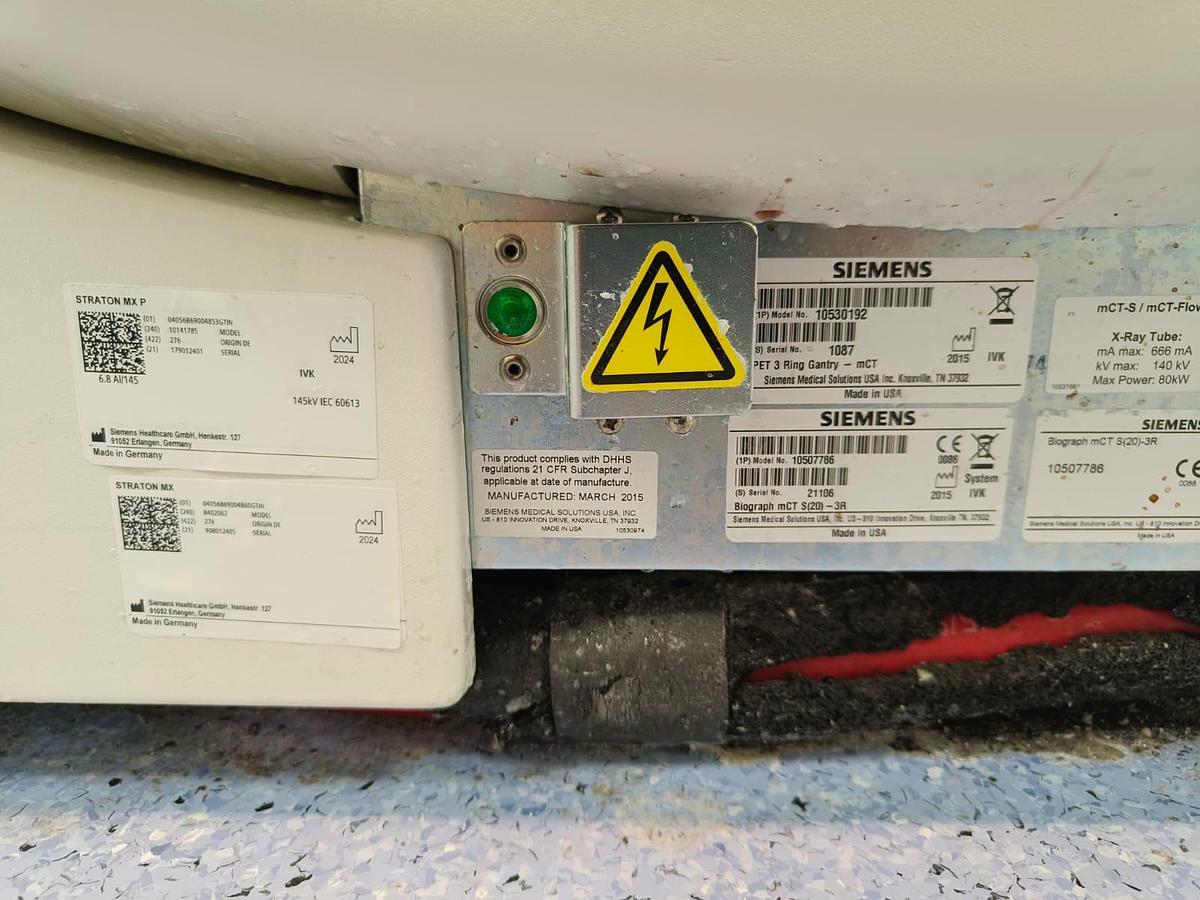 Used Siemens Biograph mCT 20 PET/CT