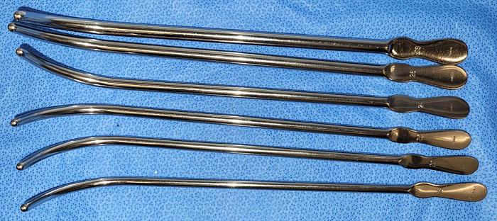 Used WECK Van Buren Urethral Dilators (Tip Sizes 18-28)