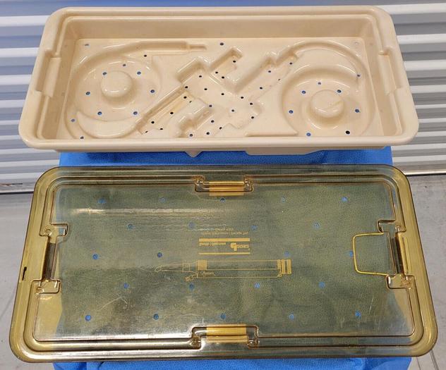 Used SMITH & NEPHEW DYONICS 4323 SHAVER STERLIZATION / STORAGE TRAY