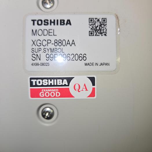 Used TOSHIBA XGCP-880AA BSX14-1373 Tableside Controller