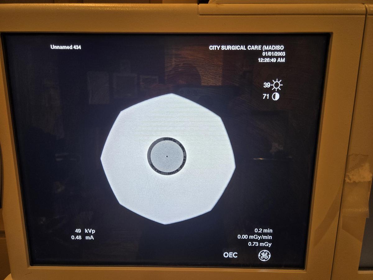 Used GE OEC 9900 ELITE Vas 15 C-ARM SYSTEM (12" II)