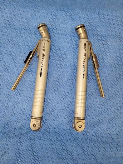 Used HALL Surgical 5053-11 Micro 100 Sagittal Saw w/5052-10 Hose & Hex Wrench
