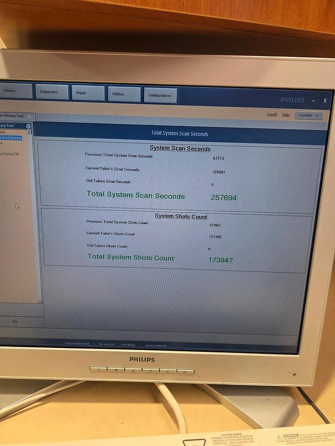 Used Philips INGENUITY 128-slice CT Scanner System