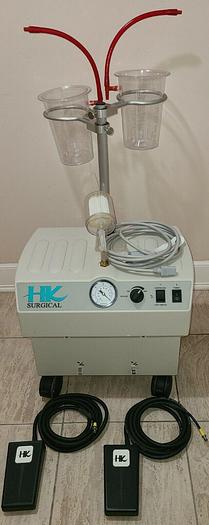 Used HK Surgical AP-III Aspirator Pump  w/2 Foot Pedals