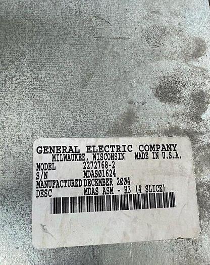Used GE Lightspeed CT 2272768-2 MDAS ASSEMBLY H3