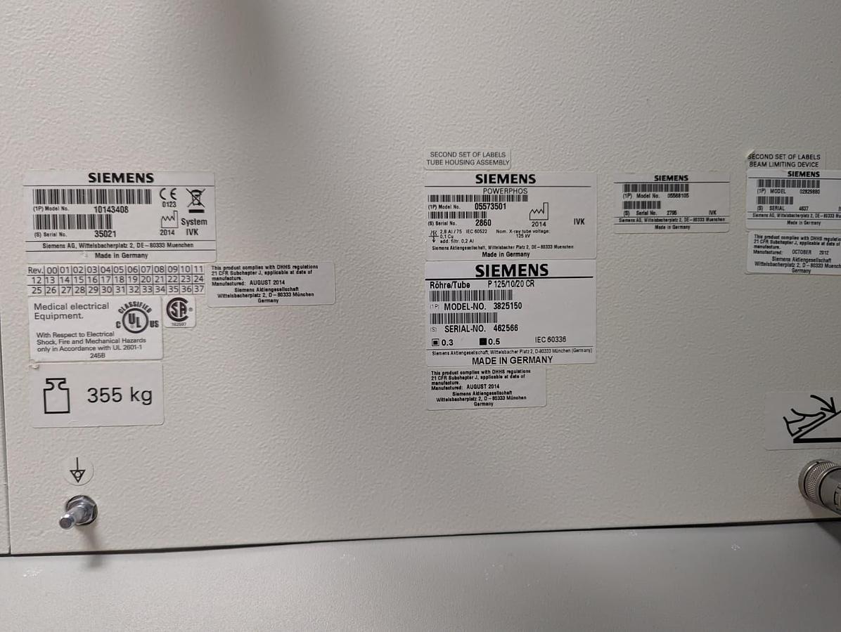 Used Siemens ARCADIS Avantic