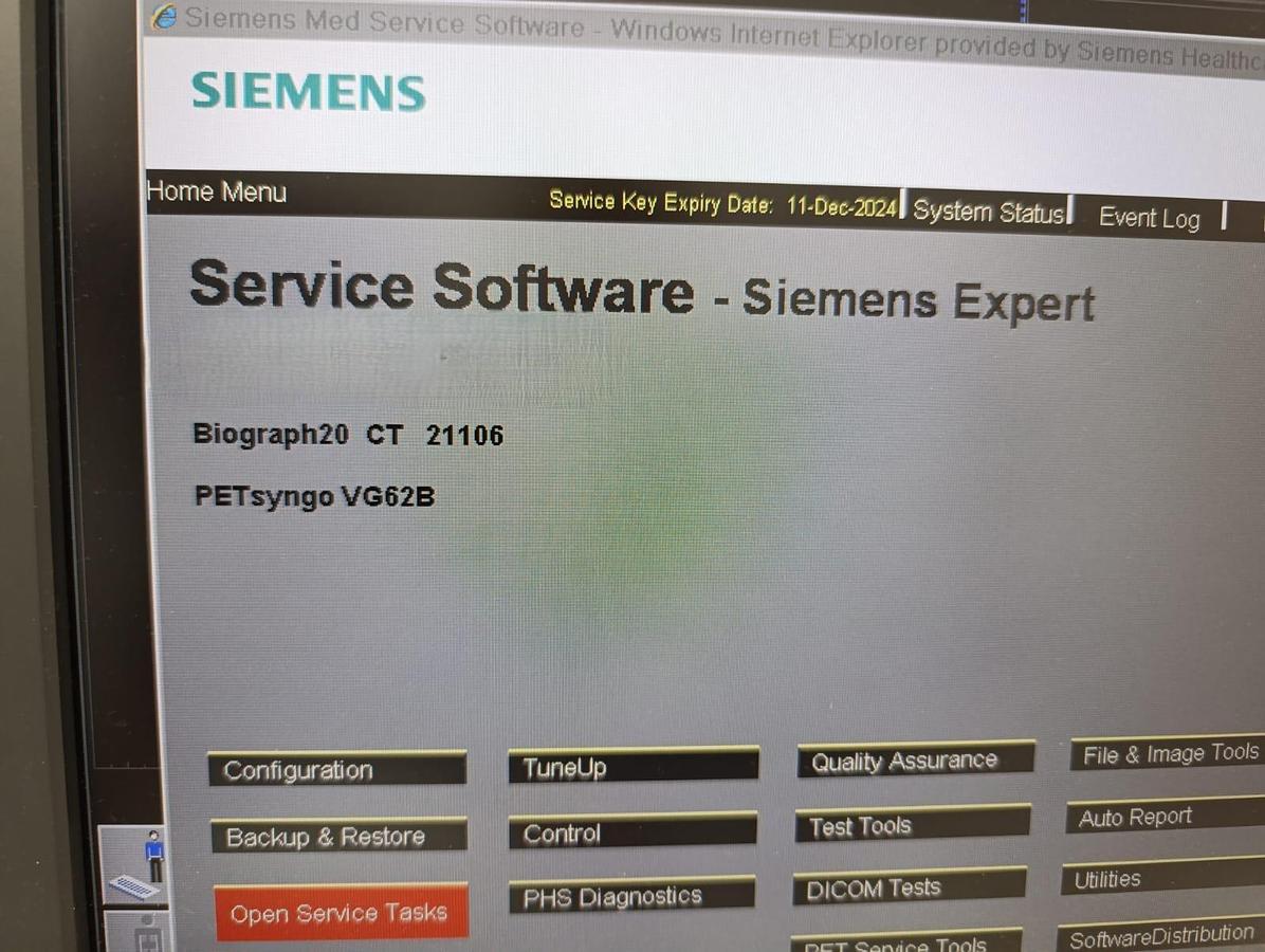 Used Siemens Biograph mCT 20 PET/CT