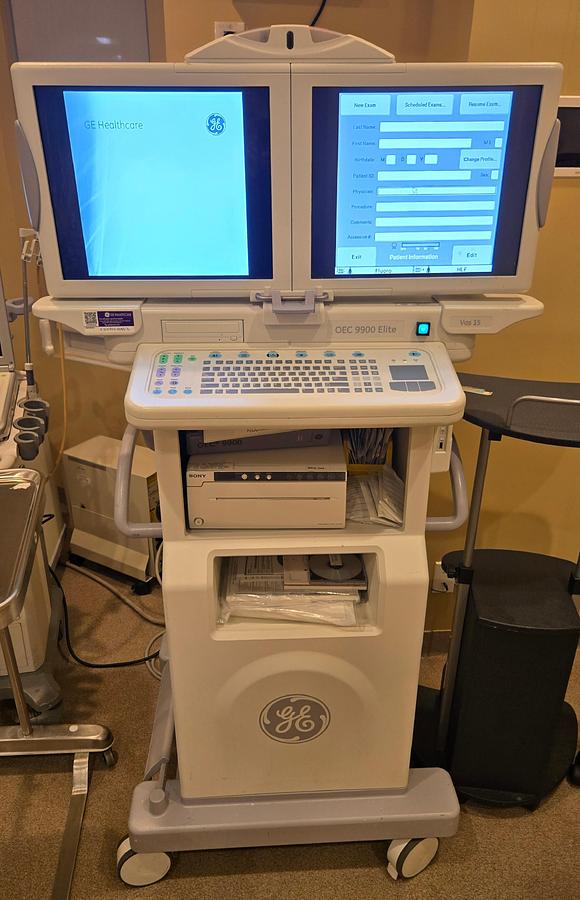 Used GE OEC 9900 ELITE VAS C-ARM SYSTEM (12" II)