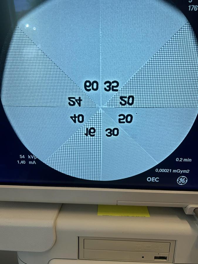 Used GE OEC 9900 Elite Vas MTS C-Arm System (12" II)