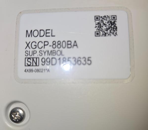Used Toshiba XGCP-880BA BSX14-1190 Hyper Handle Tableside Controller  