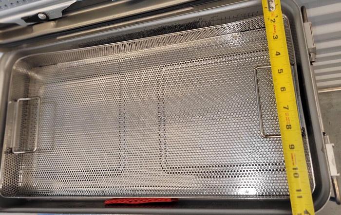 Used Baxter V. Mueller Genesis Instruments Sterilization Case  21.5"L × 12"D × 3.25"H