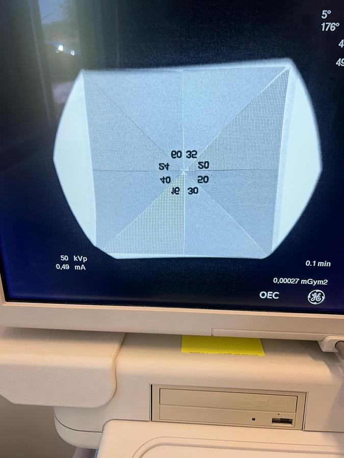 Used GE OEC 9900 Elite Vas MTS C-Arm System (12" II)
