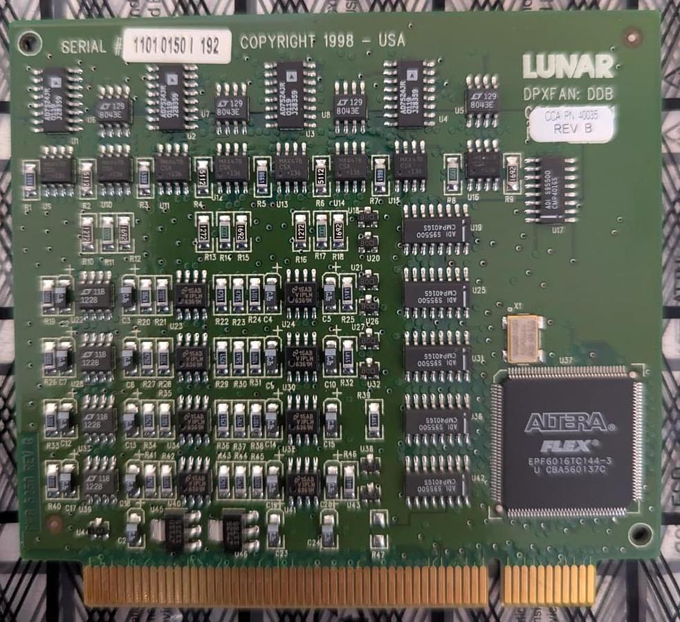 Used GE LUNAR Prodigy DPXFAN DDB 40035 (REV B) Board