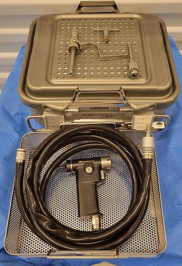 Used 3M K200 MINI-DRIVER AIR W/PNEUMATIC HOSE & ACCESSORIES & AUTOCLAVABLE CASE