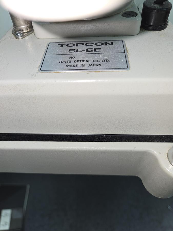 Used TOPCON SL-6E Slit Lamp