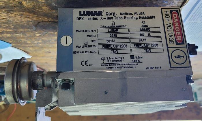 Refurbished GE Lunar DPX X-Ray Tube Housing Assy 2288 w/Insert BX-1L  *NEW-REBUILD*