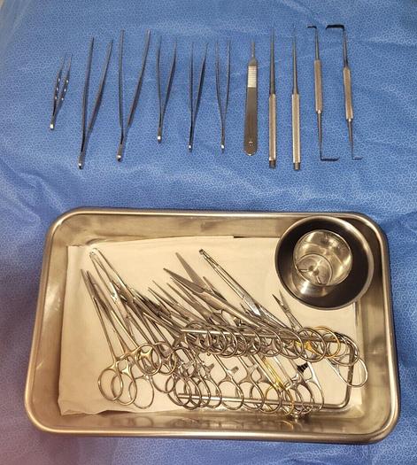 Used General Surgical Instruments Set